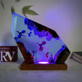 Dragon Reign Resin Lamp